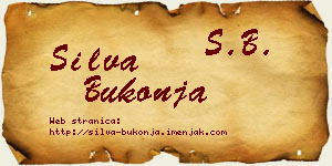 Silva Bukonja vizit kartica